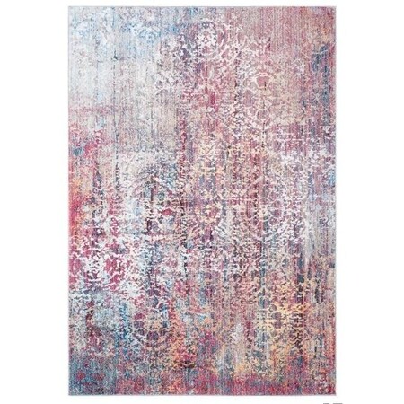Safavieh 2 ft. 3 in. x 8 ft. Bristol Rectangle Power Loomed Rug Pink & Multicolor BTL485U-28